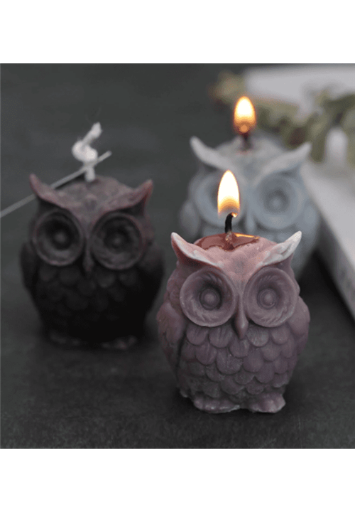 Owl Candle Mould