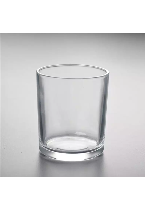 320ml Cylinder Shape Glass Candle Vessel