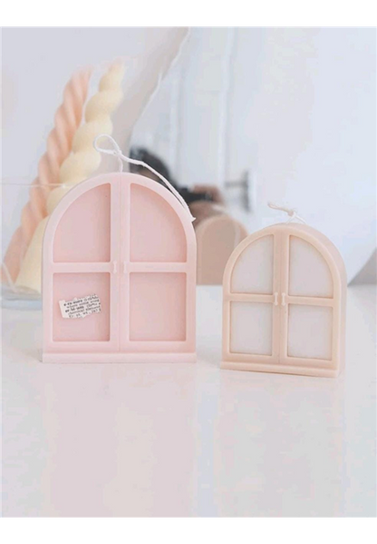 Window Design Candle Mould
