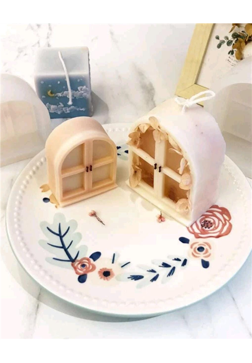 Window Design Candle Mould