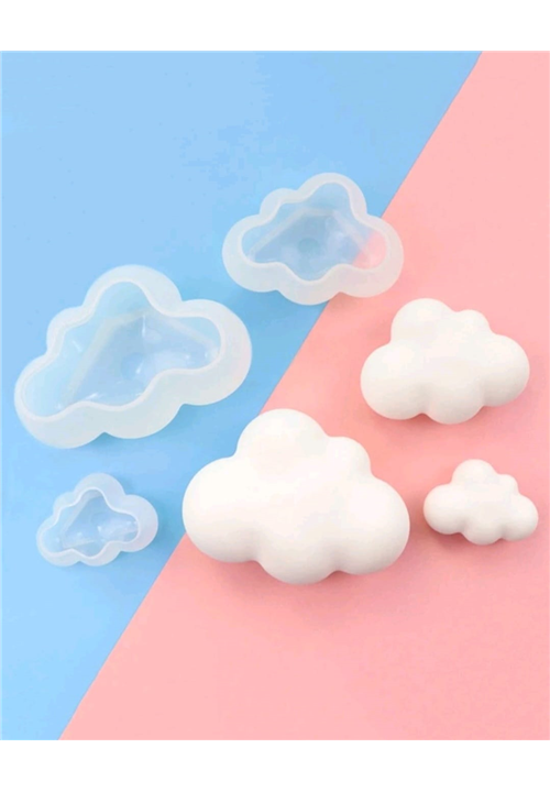 3pcs 3D Cloud Mould Set