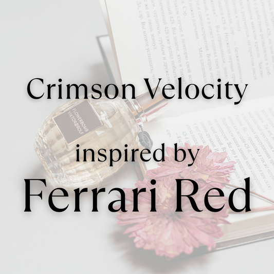 Crimson Velocity inspired by Ferrari Red