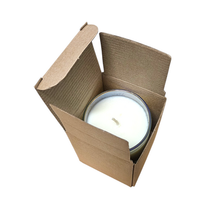 Kraft Candle Box 7.8 x 7.8 x 10 cm