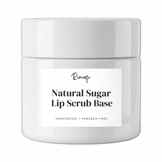 Natural Sugar Lip Scrub Base