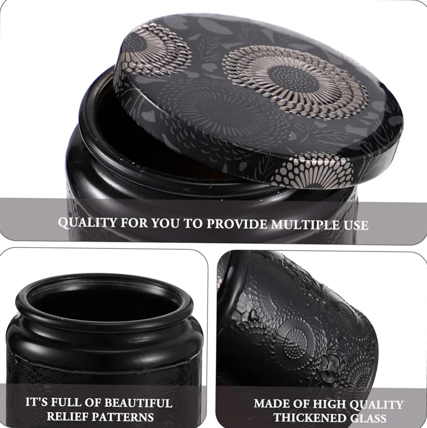 Celestia Jar - Smoky Quartz 250ml