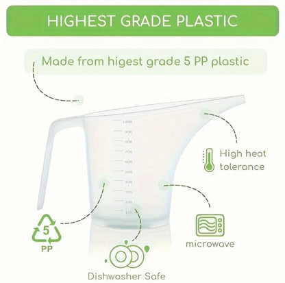 1L Plastic Long Nose Pouring Jug