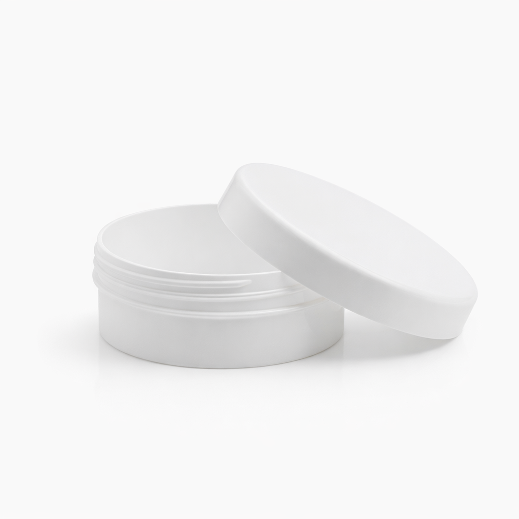 Rome Jar with Lid (White)