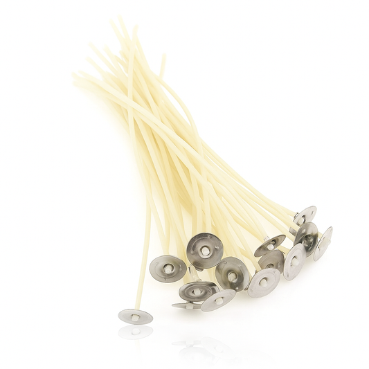 Pre-Cut Waxed Zinc Core Candle Wicks (Gel Wax, Paraffin Wax)